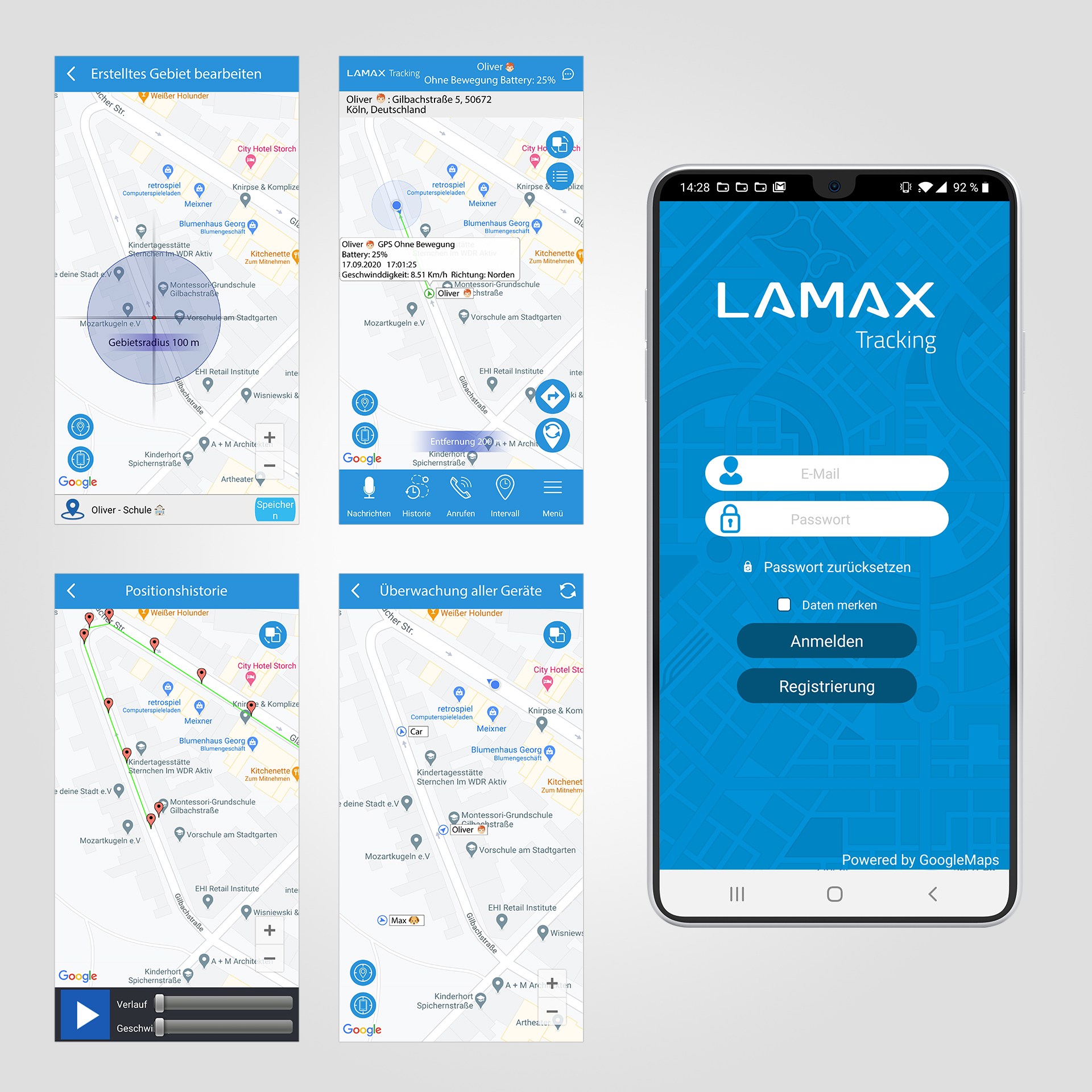 LAMAX GPS Locator with Collar.