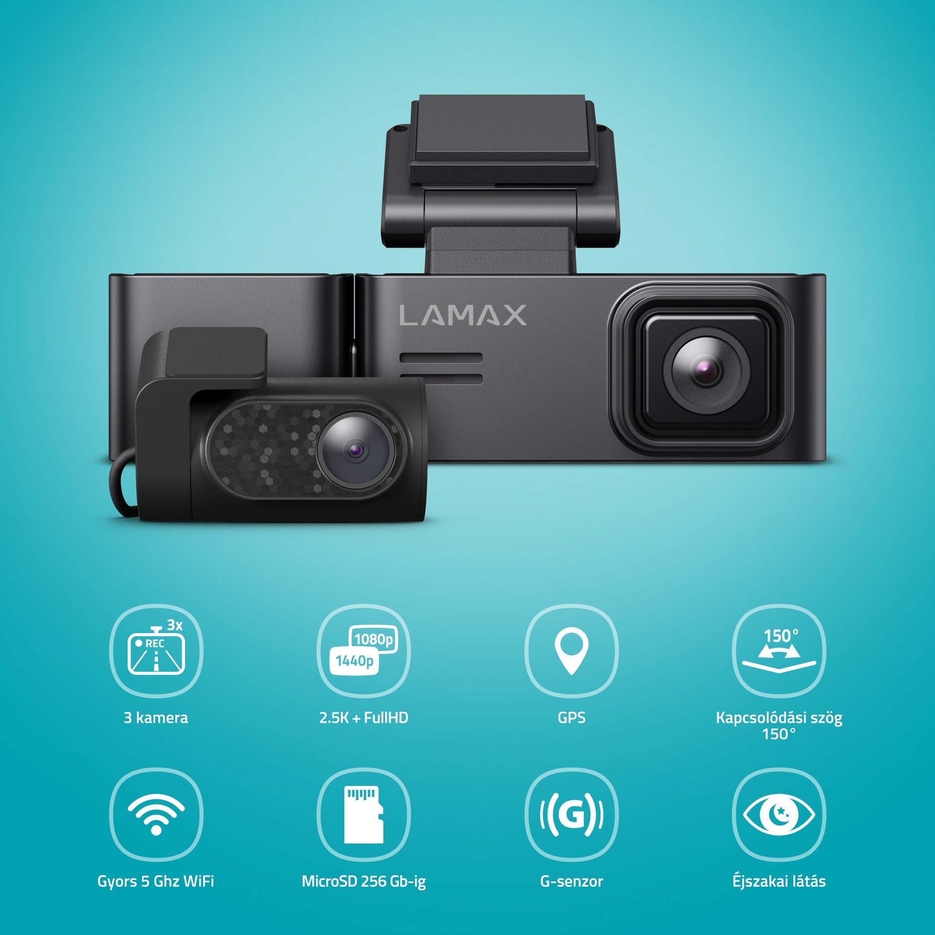 LAMAX N10 GPS 3in1.