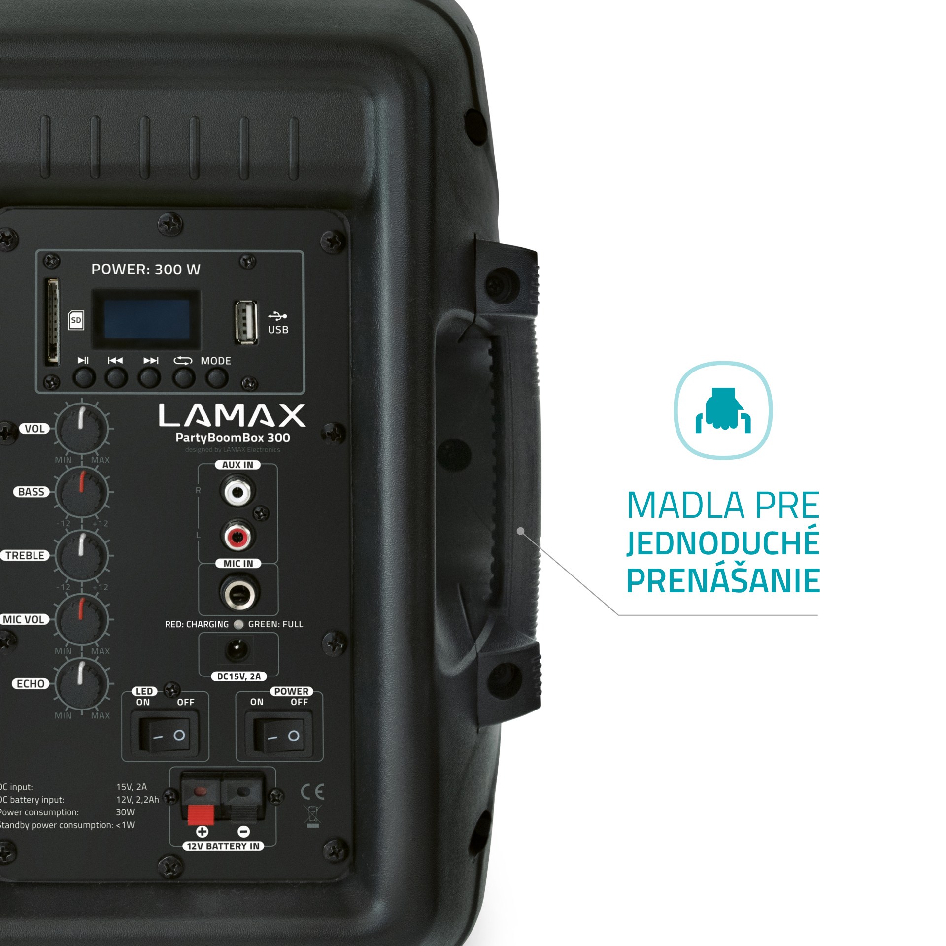 LAMAX PartyBoomBox300.