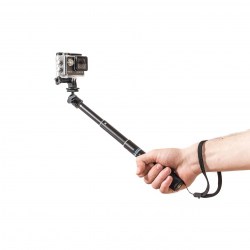 Selfie tyč PRO 52 cm černá (monopod)