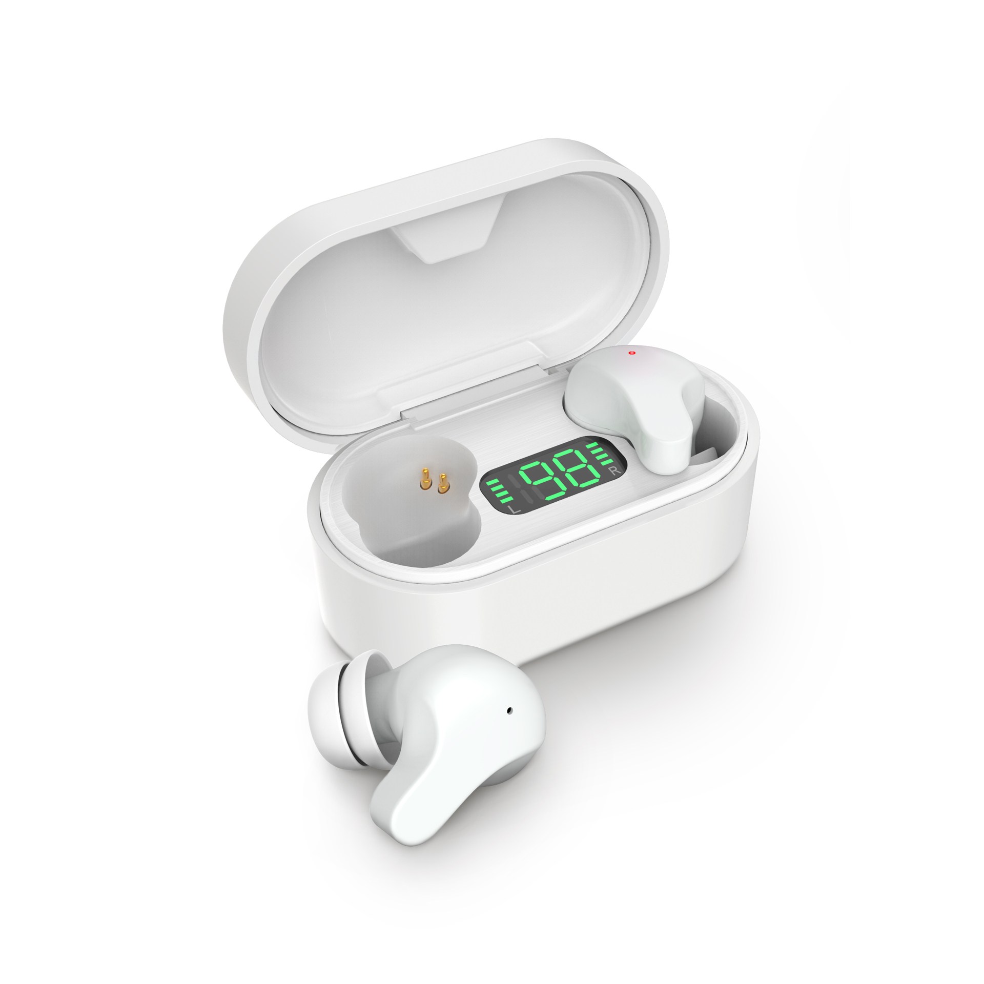Levně LAMAX Taps1 White - bezdrátová sluchátka